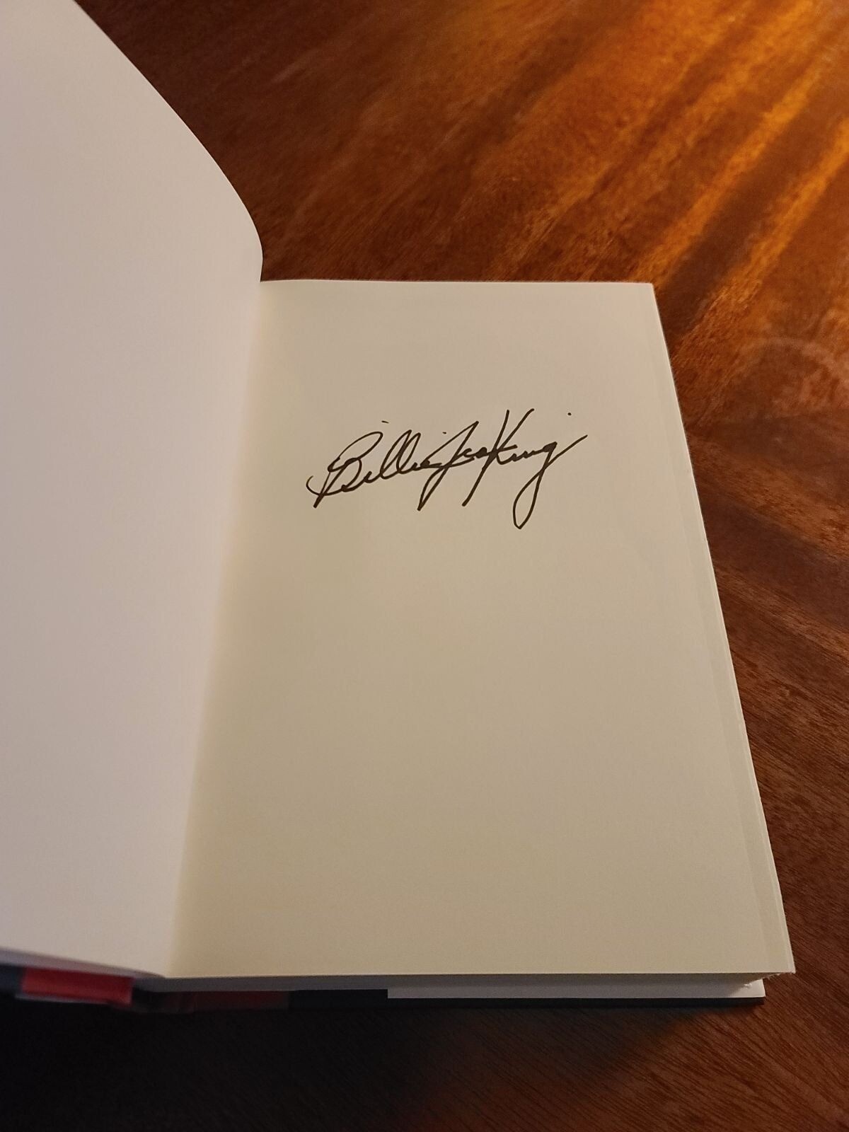"All In" by Billie Jean King; Autographed 1st Edition | eBay