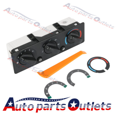 New A/C Climate Control Module Panel Q21-6119 Black Fits For Peterbilt Truck