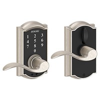 Schlage Touch Camelot Lock With Accent Lever (satin Nickel) Fe695 Cam 619 Acc , on sale Schlage Touch Camelot Lock With Accent Lever (satin Nickel) Fe695 Cam 619 Acc , on sale