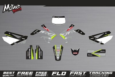 Graphics kit for TM Racing MX 2 Stroke 2008-2011 2012 2013 2014 FLUO/NEON Decals