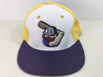 NEW MESA JAXX M/L Baseball Hat NICE Yellow/Purple/White Fast Free Shipping!