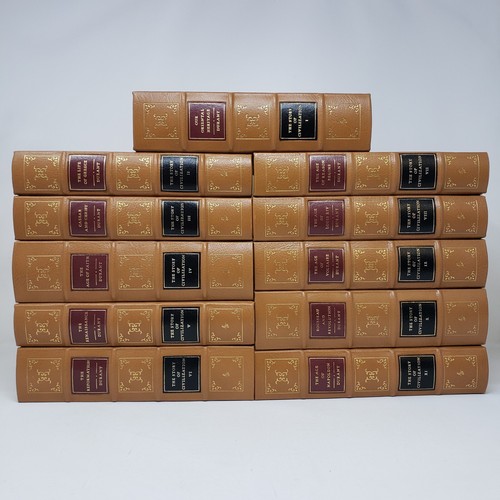 The Story of Civilization Complete 11 Vol Set by Will Durant - 1992 Easton Press