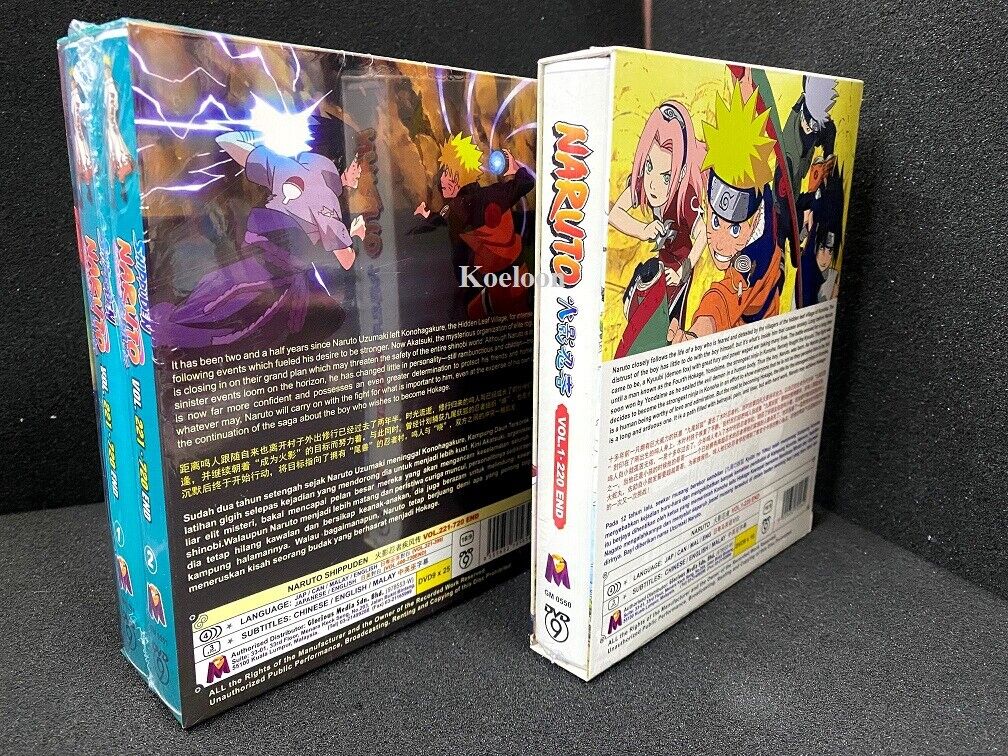 DVD Anime Naruto Shippuden Vol.1-720end English Dubbed All Region DHL  Express for sale online