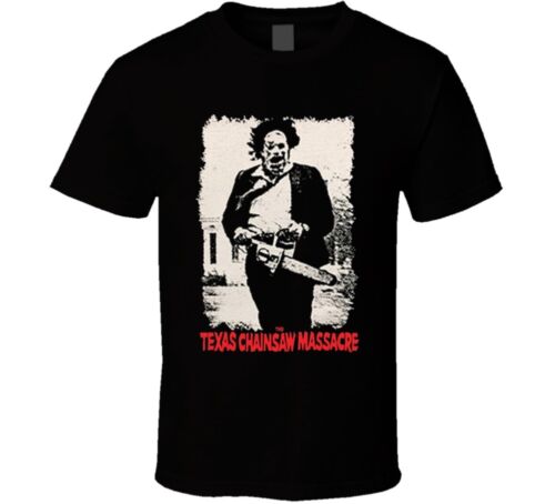 The Texas Chainsaw Massacre Leatherface Horror Movie T Shirt Tee Gift New - Picture 1 of 6