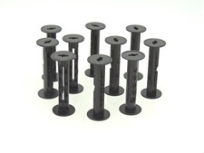 50 Empty Plastic 120 / 220 Film Spools for Medium Format Cameras