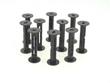 50 Empty Plastic 120 / 220 Film Spools for Medium Format Cameras