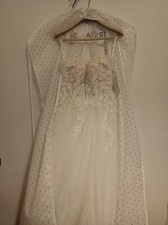 Abito da sposa Matrimonio Nicole Milano NUOVO Vestito 