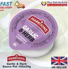 Harrisons Garlic & Herb Sauce Pot 100x25g