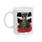 Paul Von Hindenburg Quote Coffee Mug | WW1 German Empire Flag, Second Reich