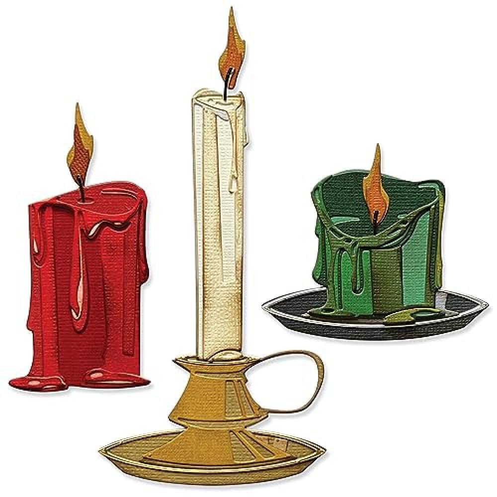 (TG. One Size) Set di Fustelle Thinlits, 23 pezzi, Candleshop Colorize di Tim Ho
