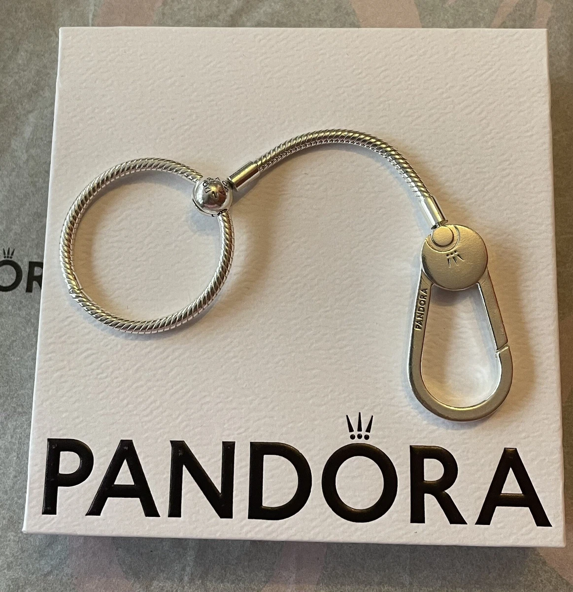 Pandora Moments Logo Medium Bag Charm Holder Brand New