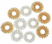 10X Acupressure Health Care Sujok Ring Set   Finger Therapy Body Massager