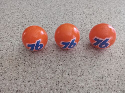 VINTAGE UNION 76 ANTENNA BALLS-1970s-LOT OF 3-NOS