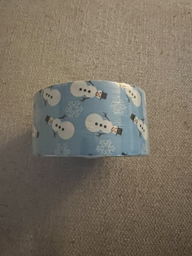 NEW Duck Brand Duct Tape, Snowmen, 1.88" W x 10 Yd