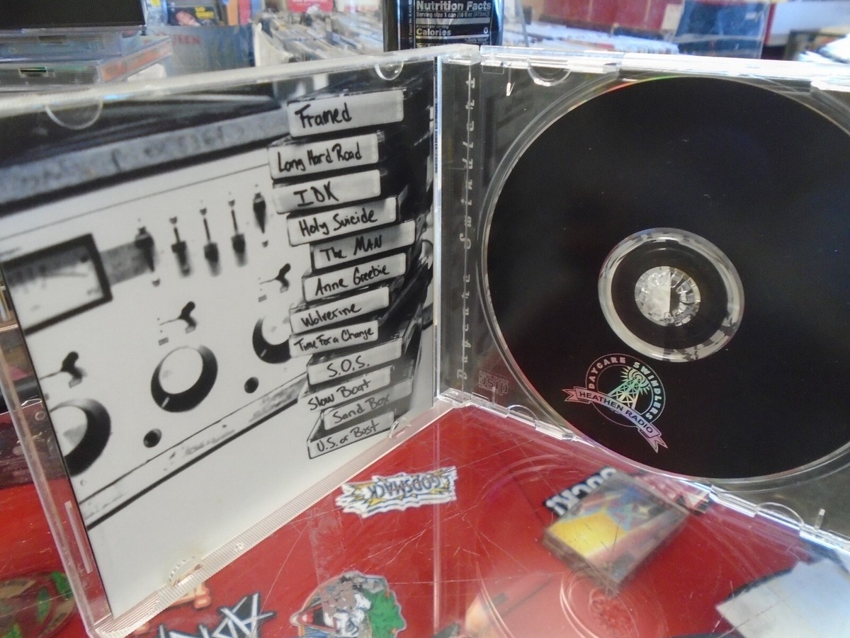 Daycare Swindlers Heathen Radio CD 2002 Go Cart Records VG+