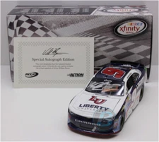 SIGNED 2017 WILLIAM BYRON #9 INDY RACE WIN LIBERTY UNIVERSITY AUTOGRAPHED 1/24
