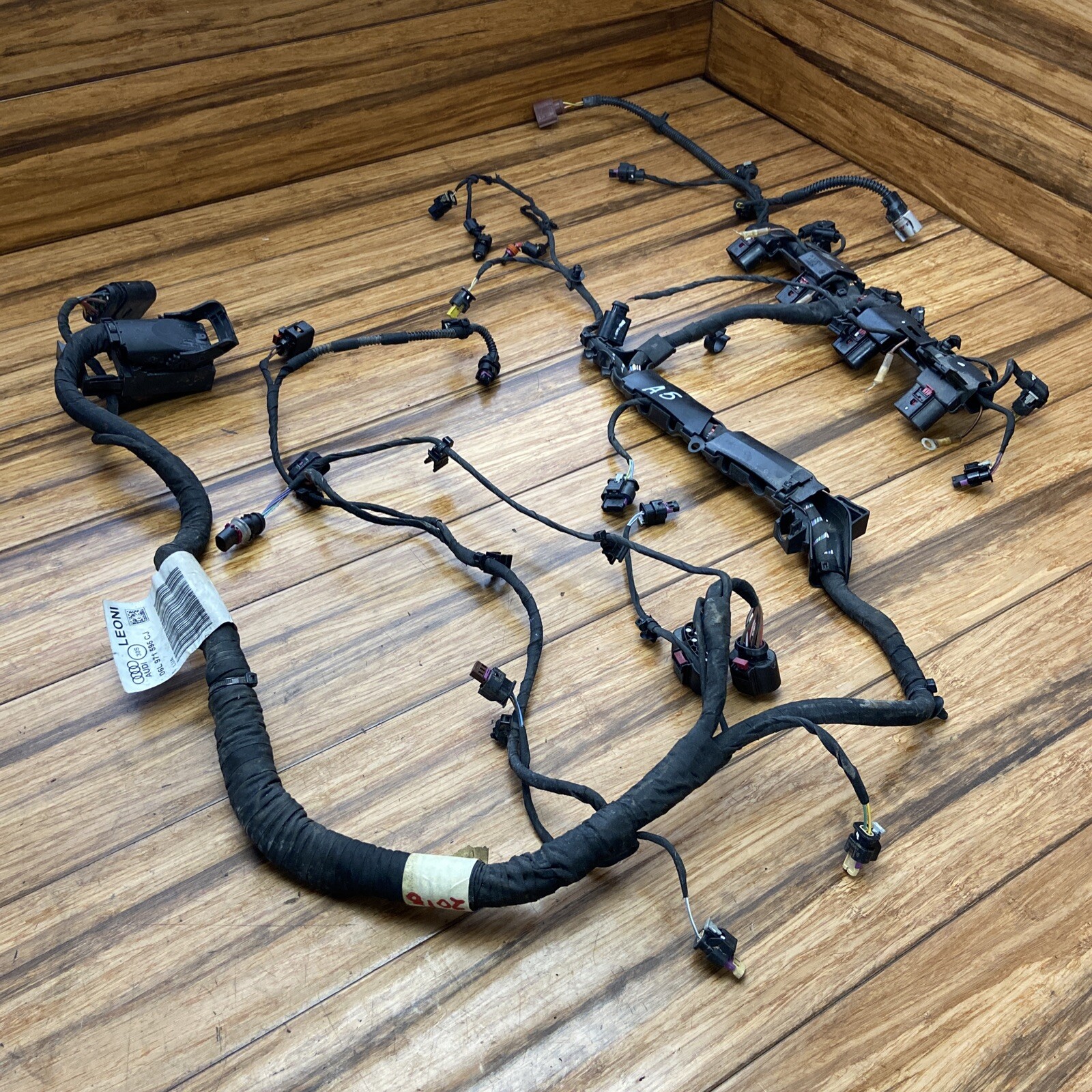 ?18-21 AUDI A4 A5 2.0T ENGINE WIRE HARNESS 06L971595CJ OEM Note 