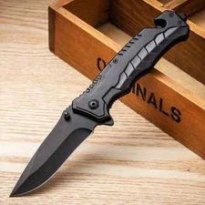 7.9" SPRING OPEN ASSISTED TACTICAL FOLDING POCKET KNIFE EDC Blade Tactical Tool