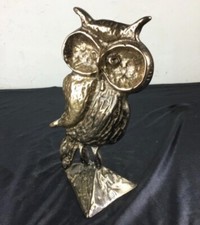 Chouette Yves Lohe Sculpture Bronze