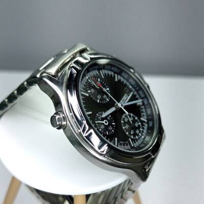SEIKO セイコー クロノグラフ 7T27-6A50 Vintage SEIKO Chronograph 7T27-6A50 Day Working Dial Pure