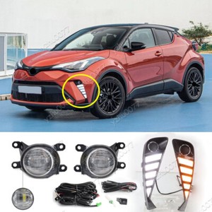 2020 2021 For Toyota C-HR CHR LED Daytime running lights LED Front Fog Light Kit | eBay
