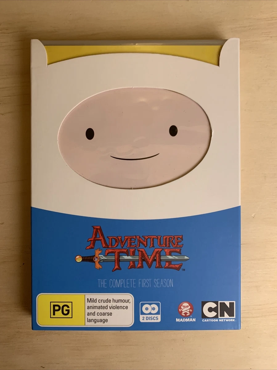 Adventure Time Season 1 2 DVD Region 4 Free Post Cartoon Network Madman