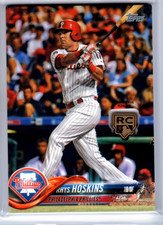 2020 Topps Rookie Card Retrospective RC Logo Medallions #RCRRY Rhys Hoskins RC. rookie card picture