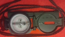 USGI Cammenga 3H Tritium Lensatic Compass ODG US Military Issue April 2014 EX