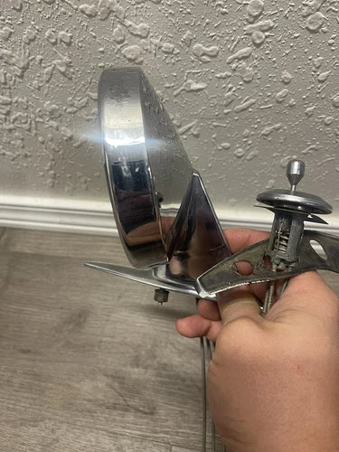 1969-1970 CHRYSLER IMPERIAL OEM LEFT DRIVER SIDE OUTSIDE REAR VIEW DOOR MIRROR
