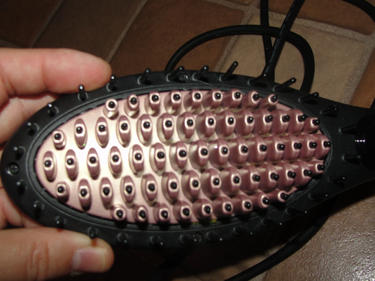George hair top straightening brush