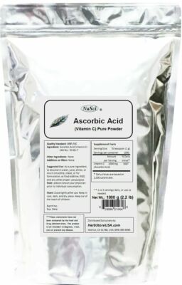 2.2 lb (1kg) 100% PURE Ascorbic Acid Vitamin C Powder USP Non-GMO nonirradiated
