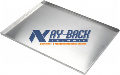 Backblech Aluminium 58/78 cm 3Rand ungelocht NEU