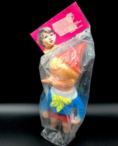 Giocattoli d'epoca di gomma