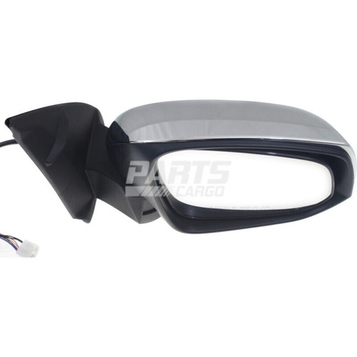 New LH & RH Power Mirror Manual Folding Heated Chrome For 2016-23 Toyota Tacoma - Picture 6 of 7