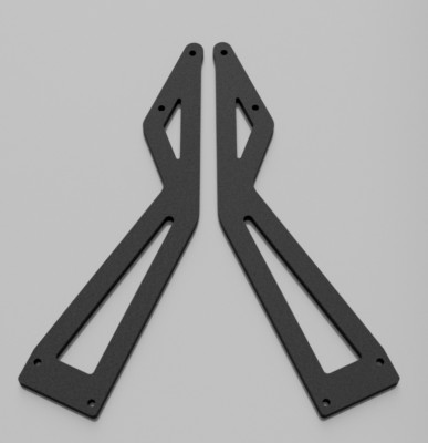 Sbr Rear Frame Losi Super Baja Rey 2.0 Rear Chassis Brace Flex Fix Body Roll Cage Slop ...