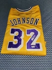 Magic Johnson Hand Signed  Basketball Jersey  - Los Angeles Lakers
