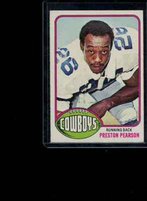 1976 Topps Football #225 Preston Pearson - Dallas Cowboys