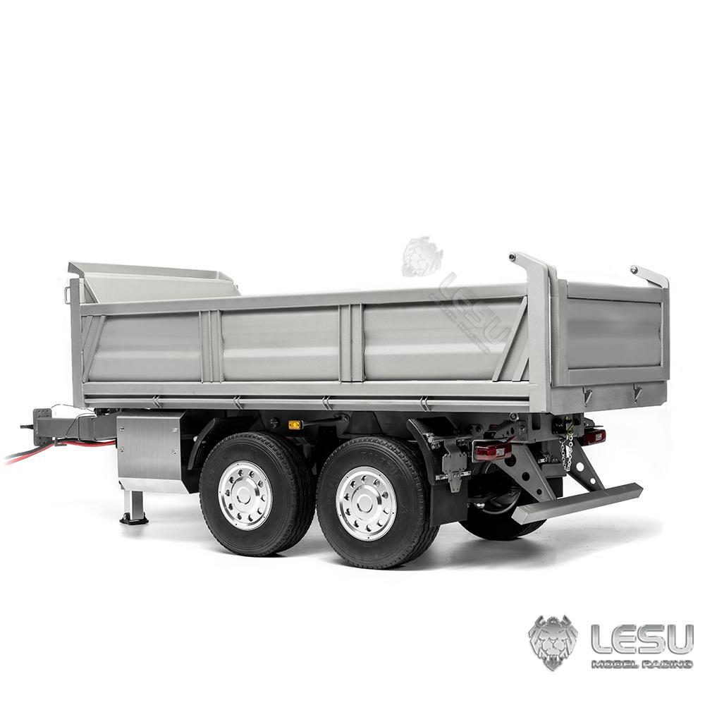 LESU 1/14 Scale RC Full Trailer 2-Axle Hydraulic Dump