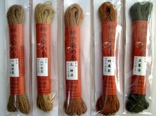 JAPANESE Embroidery Kakishibu Fujix SASHIKO Thread 1 - 5 color