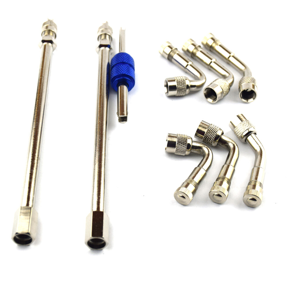 Tire Valve Bent Extension Tube Car Tire Valve Stem 15cm for Truck Car