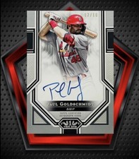 Paul Goldschmidt *2/10* Auto 2023 Topps Tier One Advanced Stat #AS-PG Cardinals