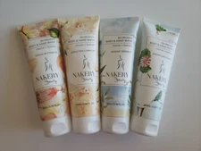 Nakery Beauty SkinRestore  Body & Hand Wash Set of 4 Various Scents 3.38 oz Each