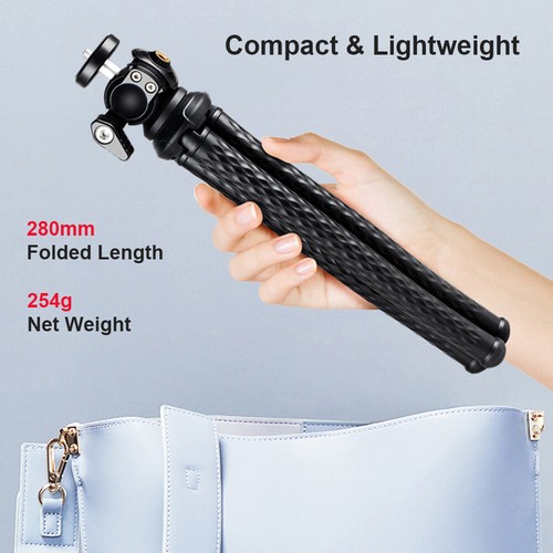 Tabletop Octopus Tripod Stand Tripod Flexible Tripod with 1/4 E7H9 - Picture 6 of 10