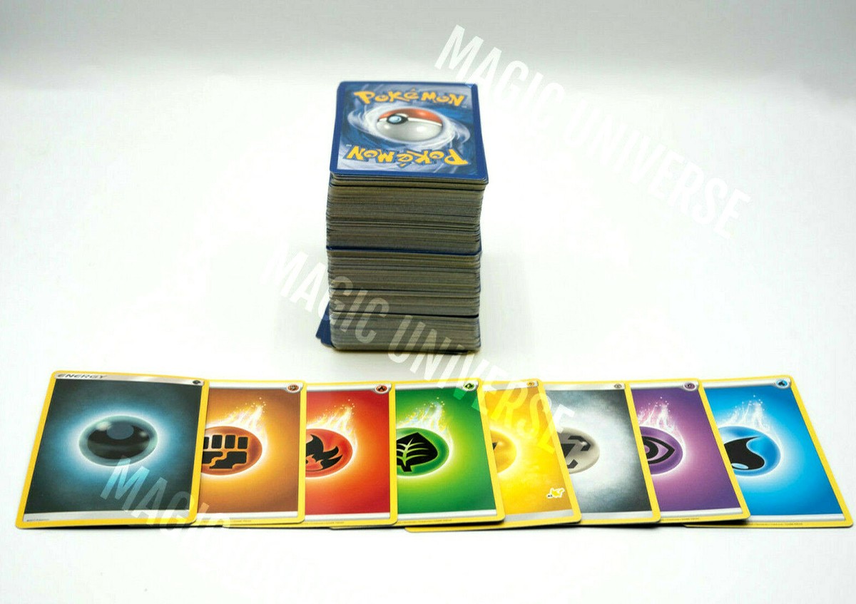 200 POKEMON BASIC ENERGY CARDS - 25 of EACH KIND - TCG Cards | eBay