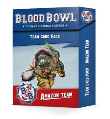 Blood Bowl: Amazon Team Card Pack (New in Package) Games Workshop