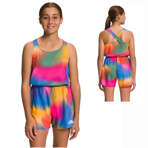 The North Face Big Girls’ Amphibious Romper Multicolor Size XXL (18-20) NEW