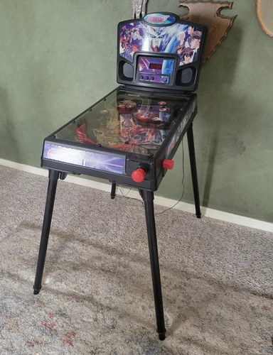 Rare Vintage Mobile Suit Gundam Arcade Pinball Machine Table Top