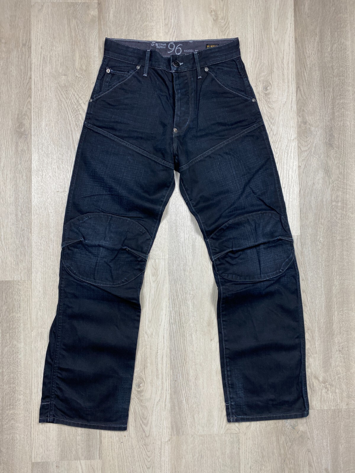 G Star Raw 5620 Vintage Denim Double Knee Pants Loose Jeans Size 29