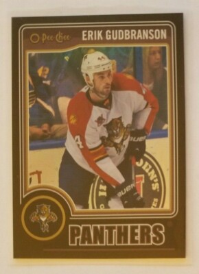 Erik Gudbranson (Panthers) 2014-15 O-Pee-Chee BLACK RAINBOW (only 100 made)