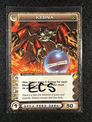 Chaotic TCG 3 Max ECS Kebna 64/232 DOP 1st Ed Uncommon NM/LP | eBay